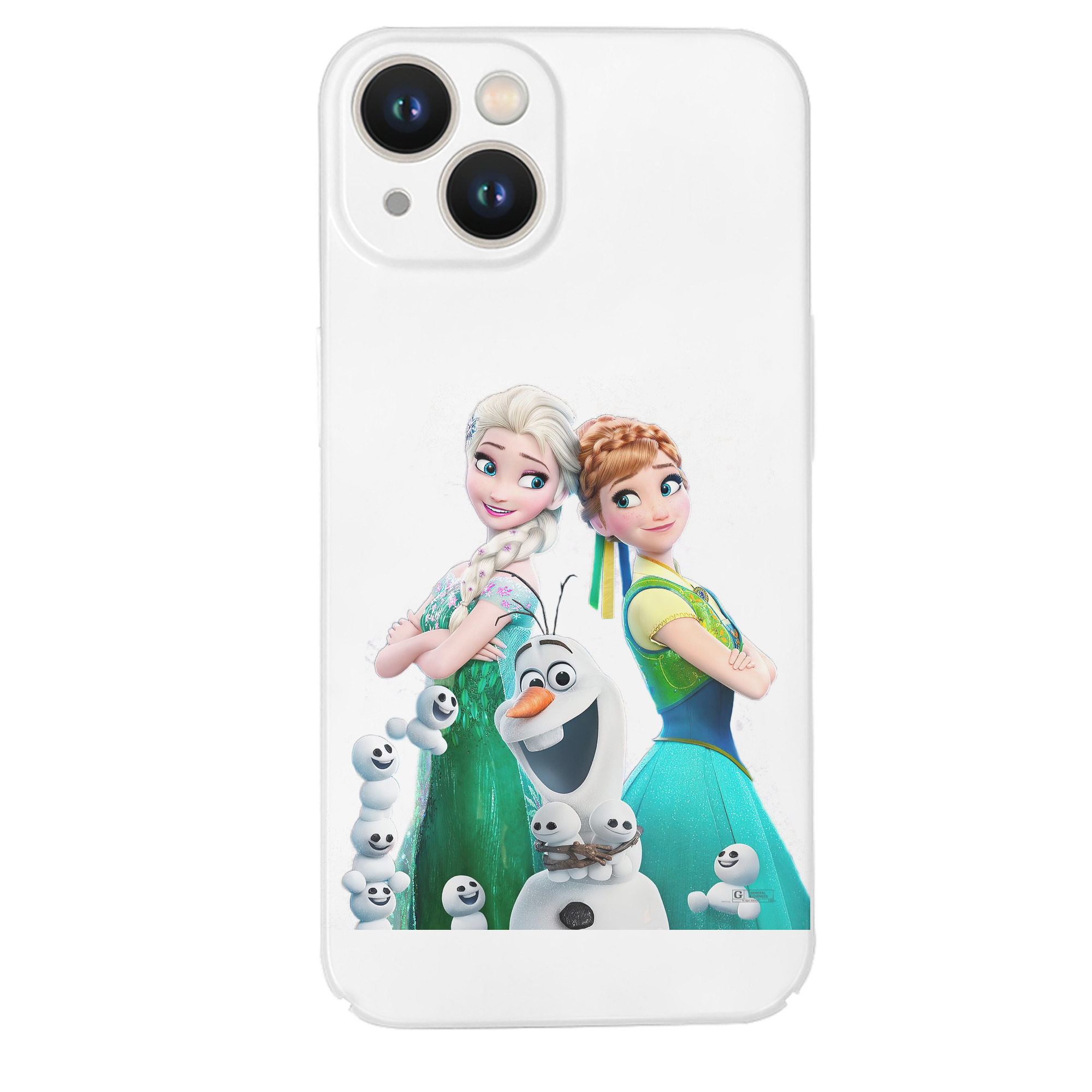 （画像用） アナと雪の女王 アンナ エルサ Frozen Anna Elsa 【iPhone 14シリーズ対応】ハードケース